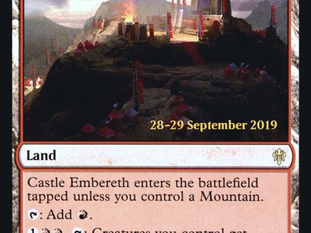 Castle Embereth [Throne of Eldraine Prerelease Promos] on Sale