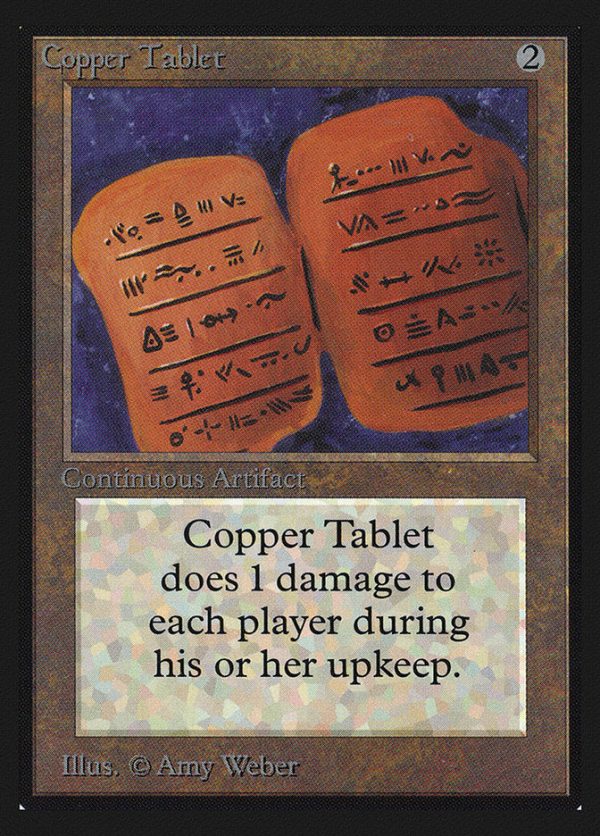 Copper Tablet [International Collectors  Edition] For Cheap