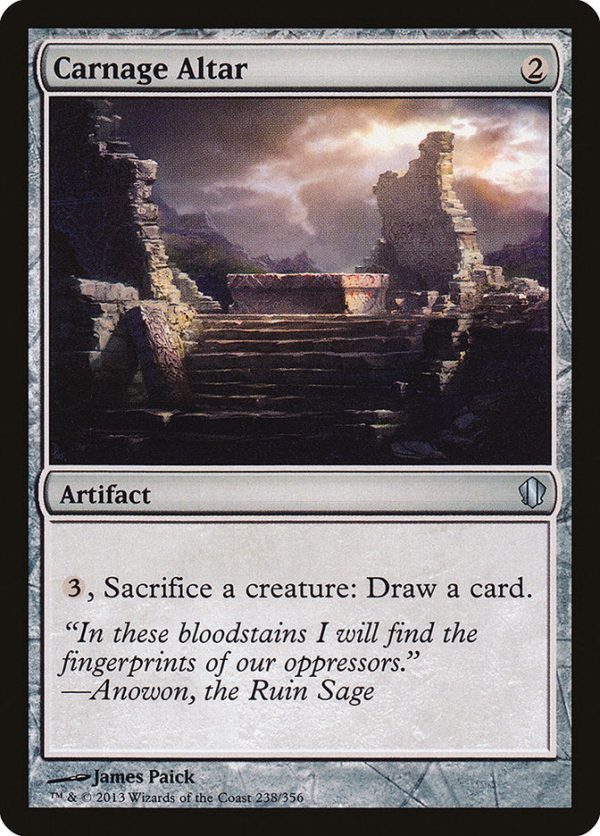 Carnage Altar [Commander 2013] Supply