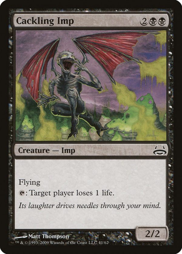 Cackling Imp [Duel Decks: Divine vs. Demonic] Fashion