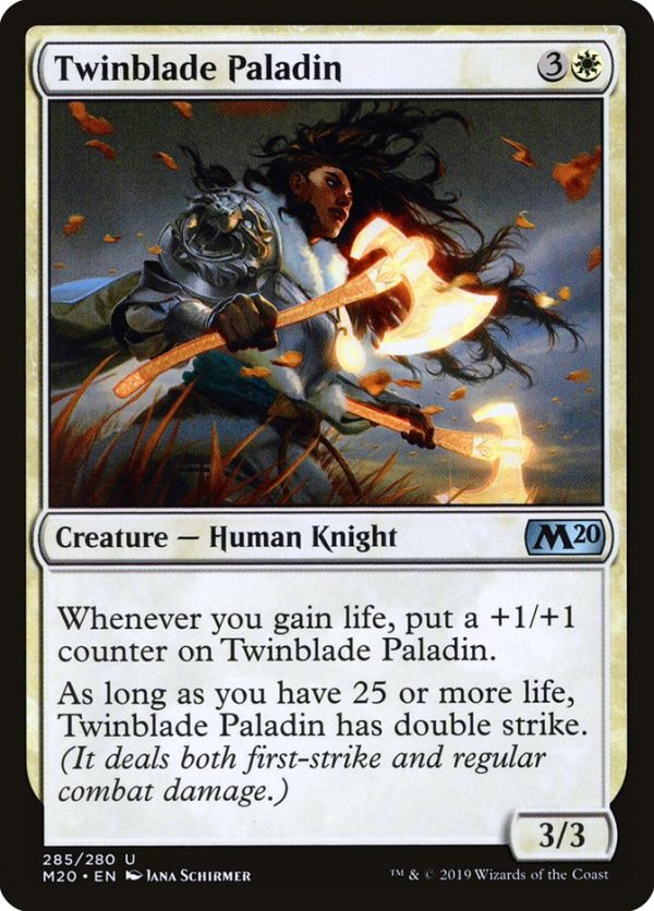 Twinblade Paladin [Core Set 2020] Discount