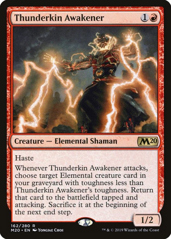 Thunderkin Awakener [Core Set 2020] For Sale