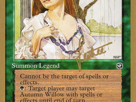 Autumn Willow (Bertrand Lestree) [Pro Tour Collector Set] Online