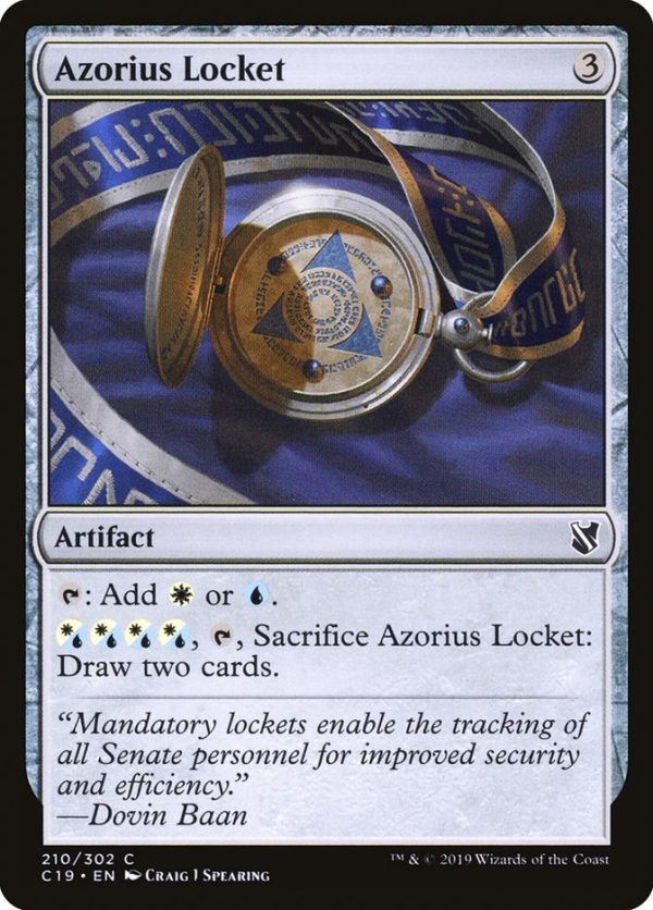 Azorius Locket [Commander 2019] Hot on Sale