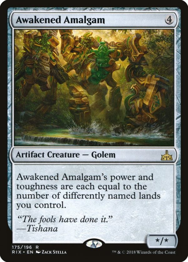 Awakened Amalgam [Rivals of Ixalan] Sale