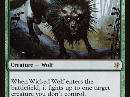 Wicked Wolf [Throne of Eldraine] Online Sale