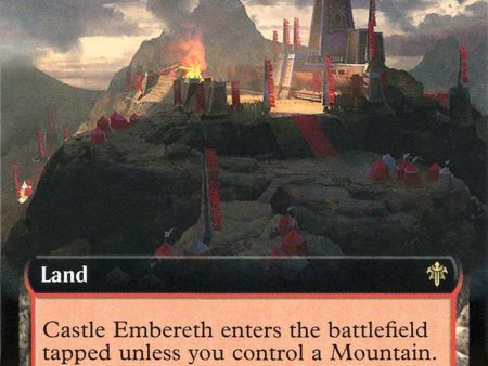 Castle Embereth (Extended Art) [Throne of Eldraine] Hot on Sale