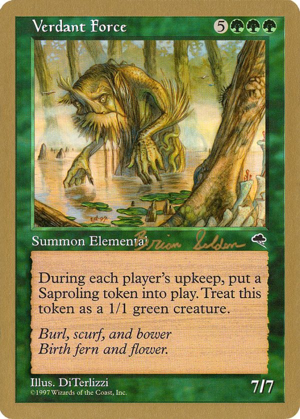 Verdant Force (Brian Selden) [World Championship Decks 1998] Online Sale