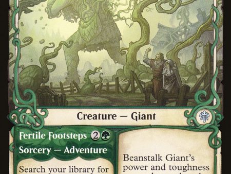 Beanstalk Giant    Fertile Footsteps (Showcase) [Throne of Eldraine] on Sale