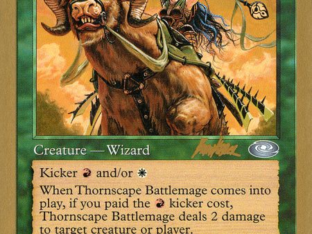 Thornscape Battlemage (Brian Kibler) (SB) [World Championship Decks 2002] Online Sale