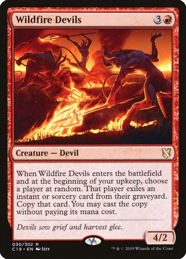 Wildfire Devils [Commander 2019] Online now