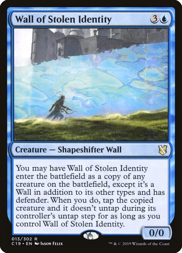 Wall of Stolen Identity [Commander 2019] For Sale