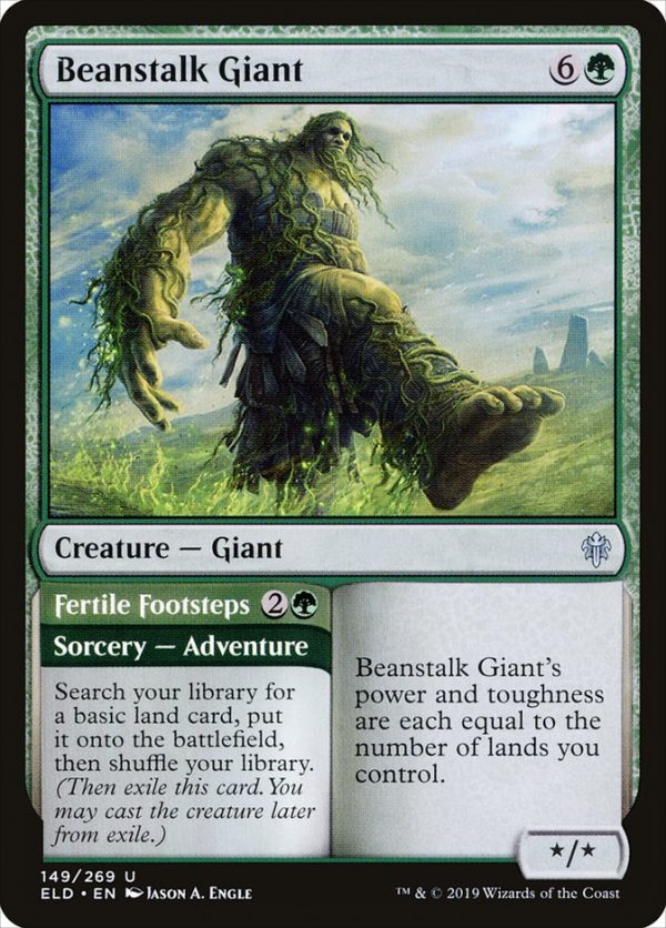 Beanstalk Giant    Fertile Footsteps [Throne of Eldraine] Sale