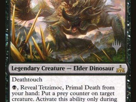 Tetzimoc, Primal Death (Promo Pack) [Rivals of Ixalan Promos] Sale