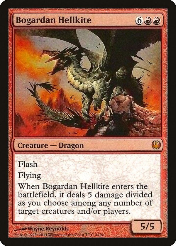 Bogardan Hellkite [Duel Decks: Knights vs. Dragons] Hot on Sale