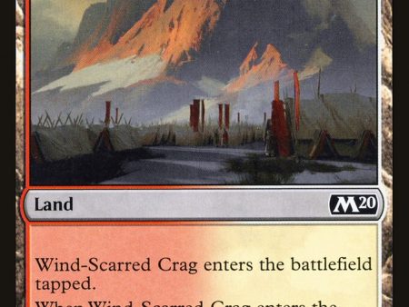 Wind-Scarred Crag [Core Set 2020] Cheap