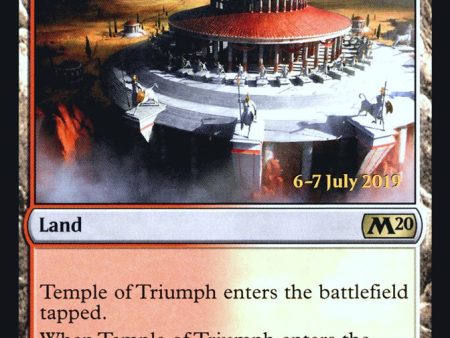 Temple of Triumph [Core Set 2020 Prerelease Promos] Online