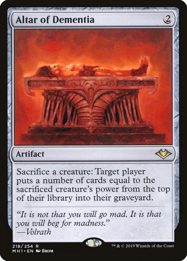 Altar of Dementia [Modern Horizons] Cheap