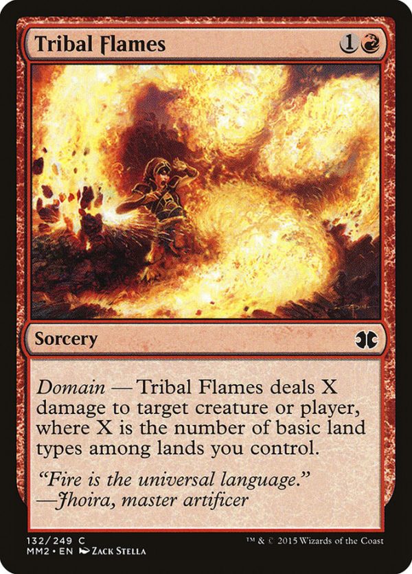 Tribal Flames [Modern Masters 2015] Online Hot Sale