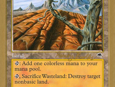 Wasteland (Randy Buehler) (SB) [World Championship Decks 1998] For Cheap