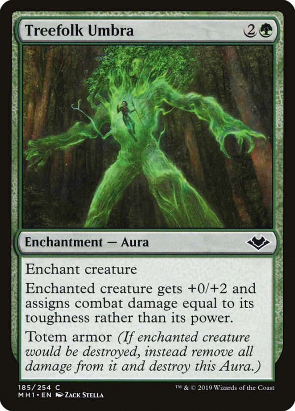 Treefolk Umbra [Modern Horizons] Online Sale