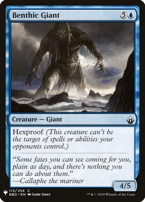 Benthic Giant [Mystery Booster] Sale