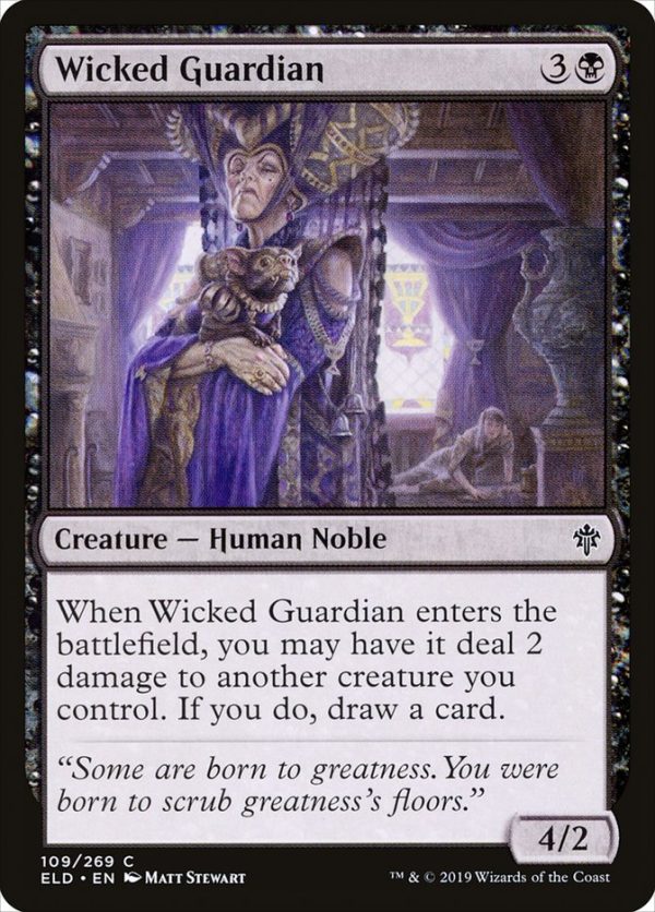 Wicked Guardian [Throne of Eldraine] For Cheap