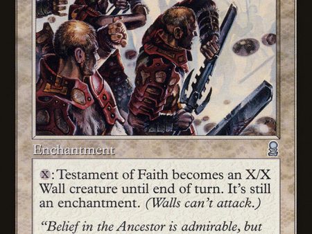 Testament of Faith [Odyssey] on Sale