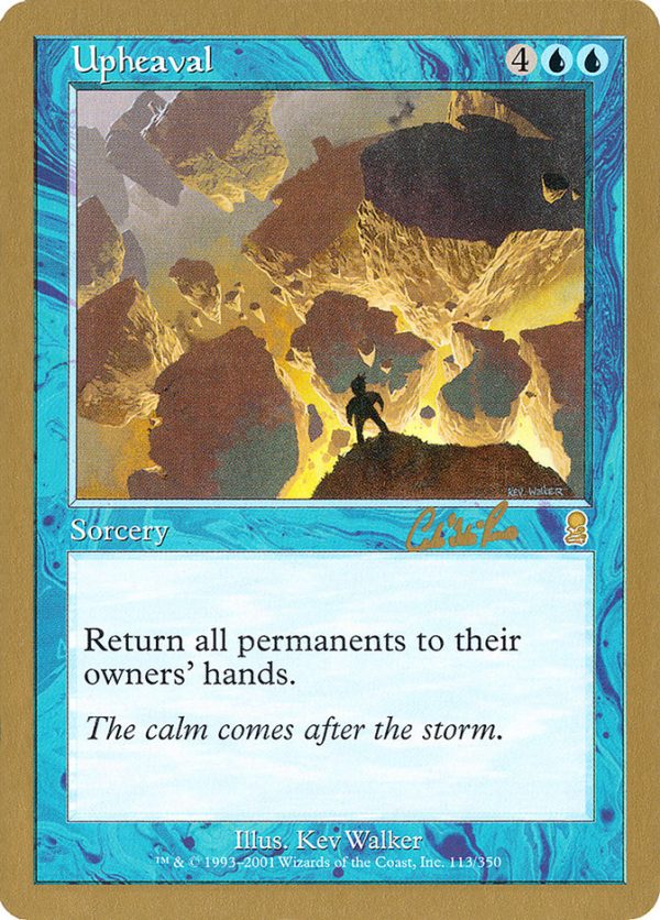 Upheaval (Carlos Romao) [World Championship Decks 2002] Hot on Sale