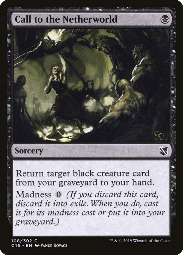 Call to the Netherworld [Commander 2019] For Cheap