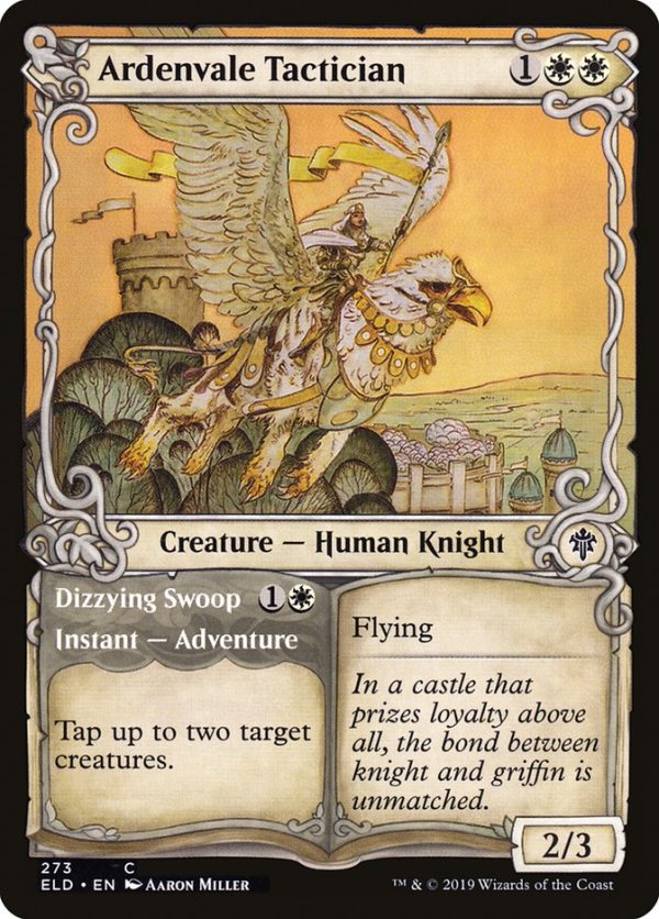 Ardenvale Tactician    Dizzying Swoop (Showcase) [Throne of Eldraine] Discount