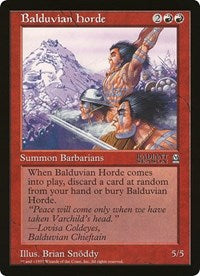 Balduvian Horde (Oversized) [Oversize Cards] Cheap