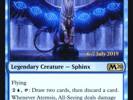 Atemsis, All-Seeing [Core Set 2020 Prerelease Promos] For Cheap