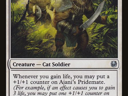 Ajani s Pridemate [Duel Decks: Ajani vs. Nicol Bolas] For Discount