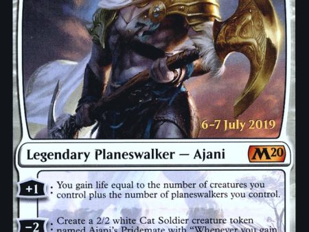 Ajani, Strength of the Pride [Core Set 2020 Prerelease Promos] Sale