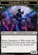 Champion of Wits    Warrior Double-Sided Token [Hour of Devastation Tokens] on Sale