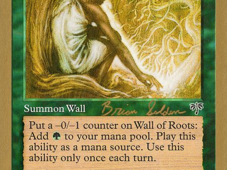 Wall of Roots (Brian Selden) [World Championship Decks 1998] Discount