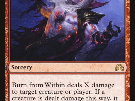 Burn from Within [Shadows over Innistrad] on Sale