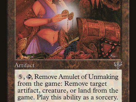 Amulet of Unmaking [Mirage] For Cheap