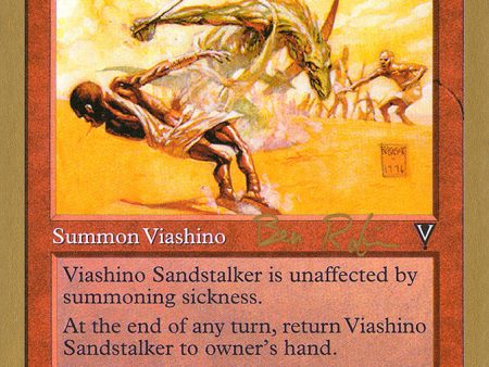 Viashino Sandstalker (Ben Rubin) [World Championship Decks 1998] Hot on Sale