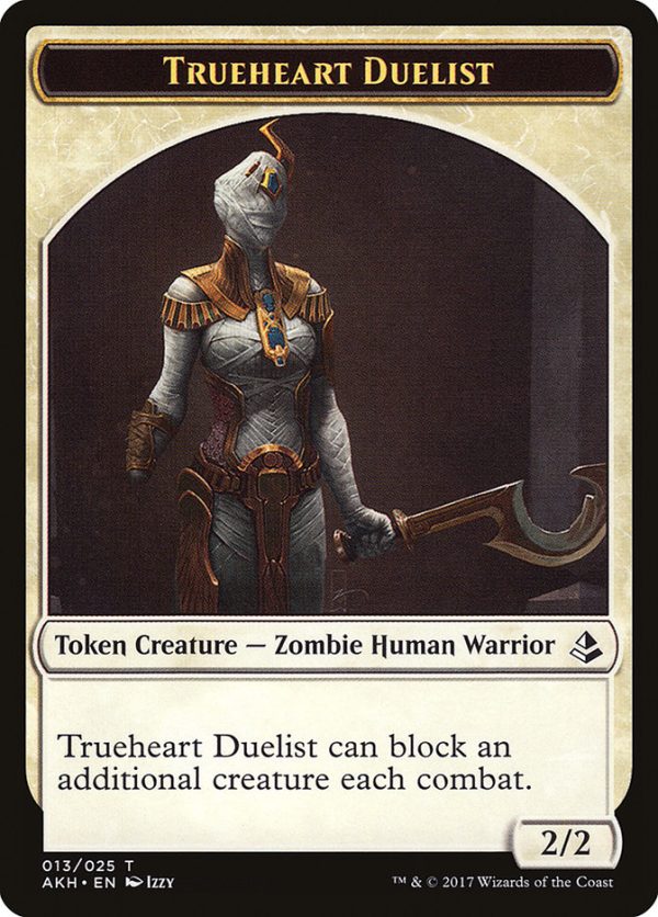 Trueheart Duelist    Snake Double-Sided Token [Amonkhet Tokens] Sale