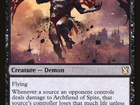 Archfiend of Spite [Commander 2019] For Sale