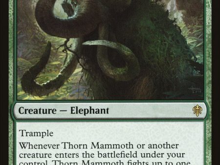 Thorn Mammoth [Throne of Eldraine] Online Hot Sale