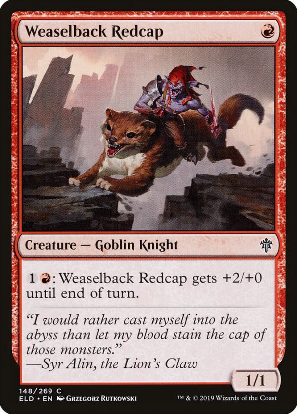 Weaselback Redcap [Throne of Eldraine] Sale