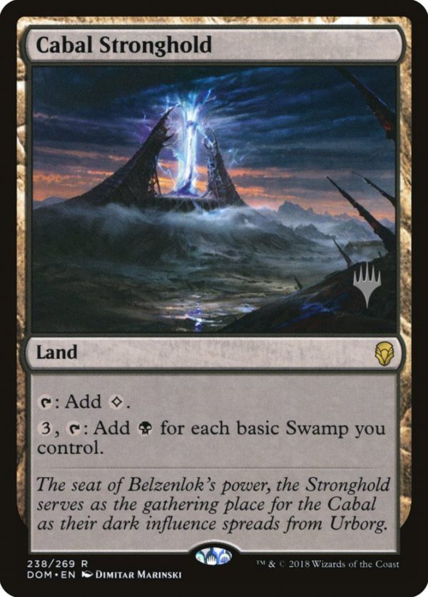 Cabal Stronghold (Promo Pack) [Dominaria Promos] Discount