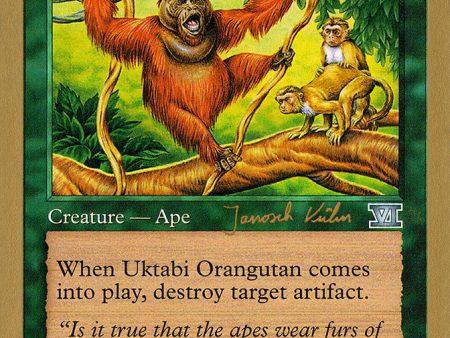 Uktabi Orangutan (Janosch Kuhn) (SB) [World Championship Decks 2000] Online