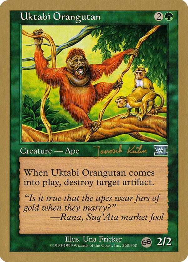 Uktabi Orangutan (Janosch Kuhn) (SB) [World Championship Decks 2000] Online