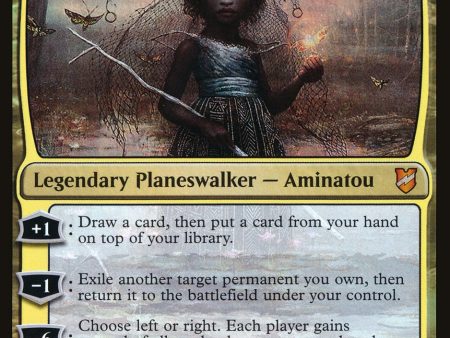 Aminatou, the Fateshifter (Oversized) [Commander 2018 Oversized] Online Hot Sale