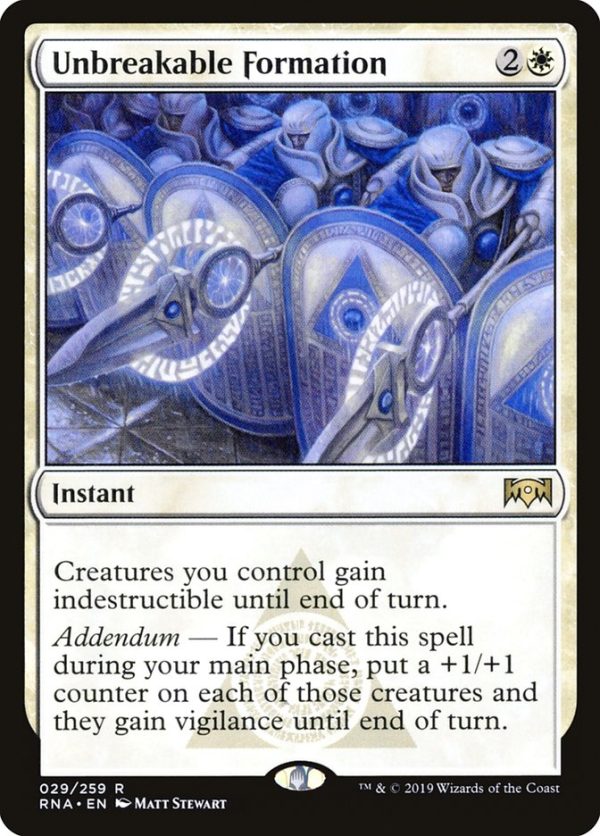 Unbreakable Formation [Ravnica Allegiance] For Cheap