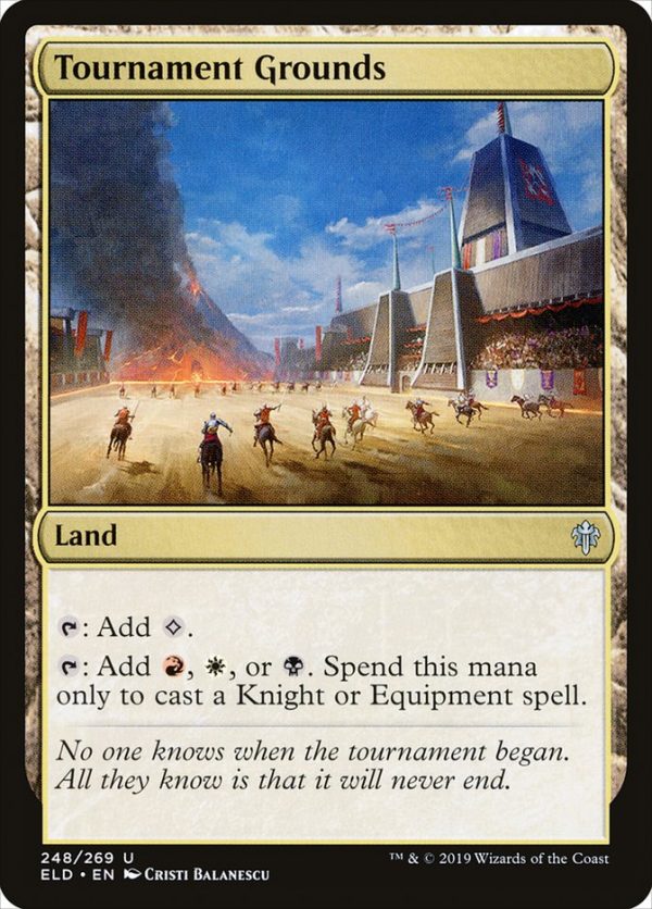 Tournament Grounds [Throne of Eldraine] Hot on Sale